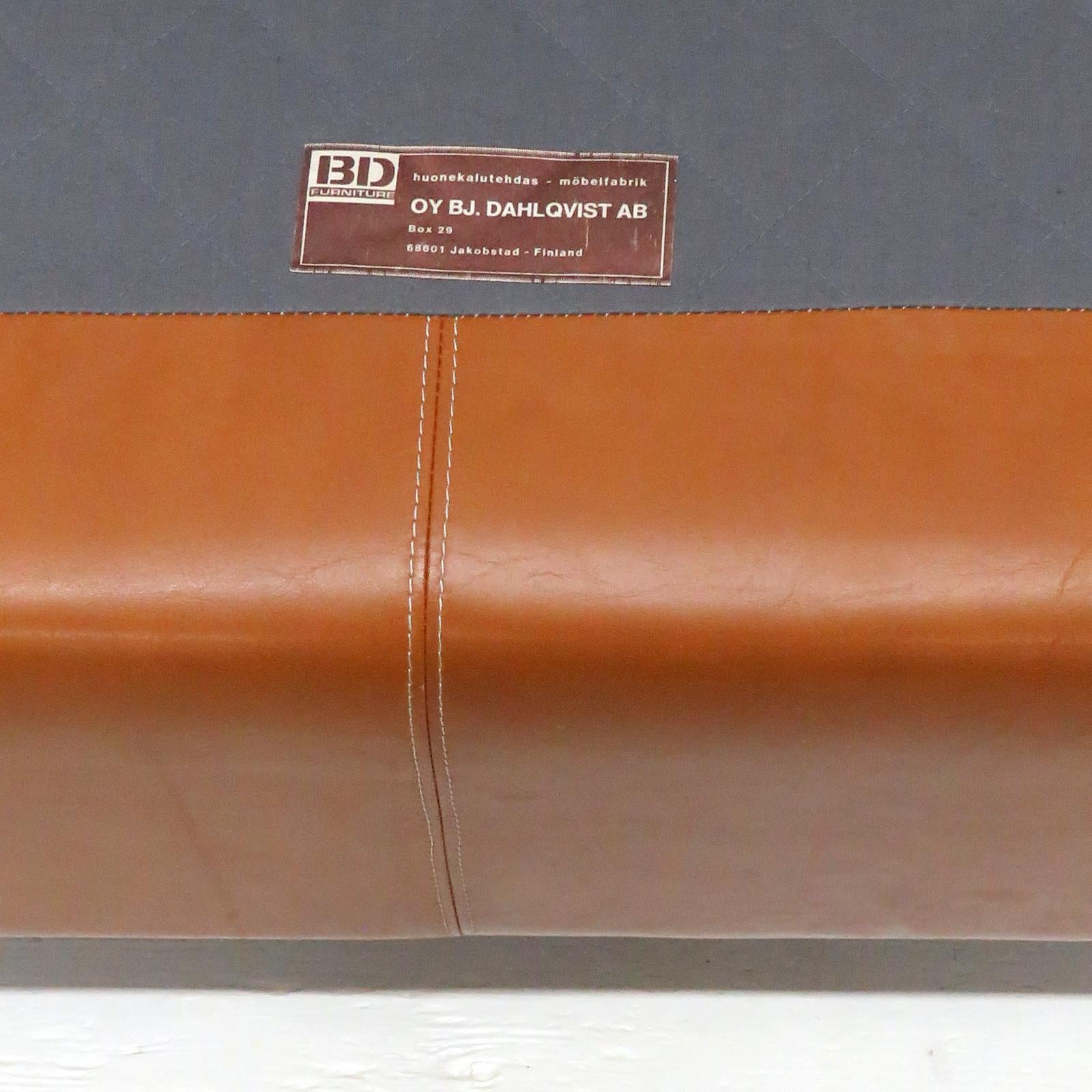 Canapé modulaire finlandais BJ Dahlquist, 1970 en vente 2