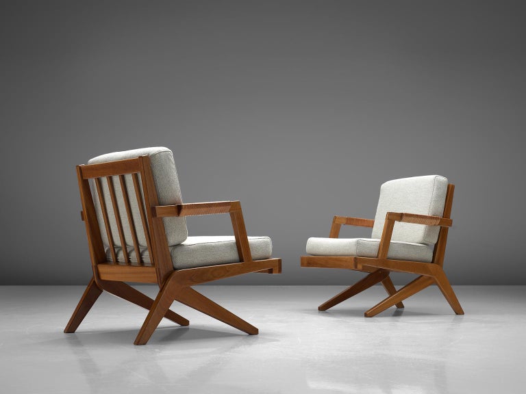 Finnish Pair of Armchairs by Olavi Hänninen For Sale at 1stDibs