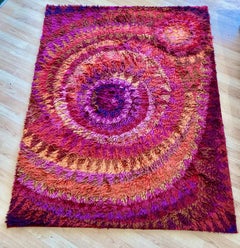 Finnischer Florteppich „Simpukka“ von Marjatta Metsovaar für Finnrya