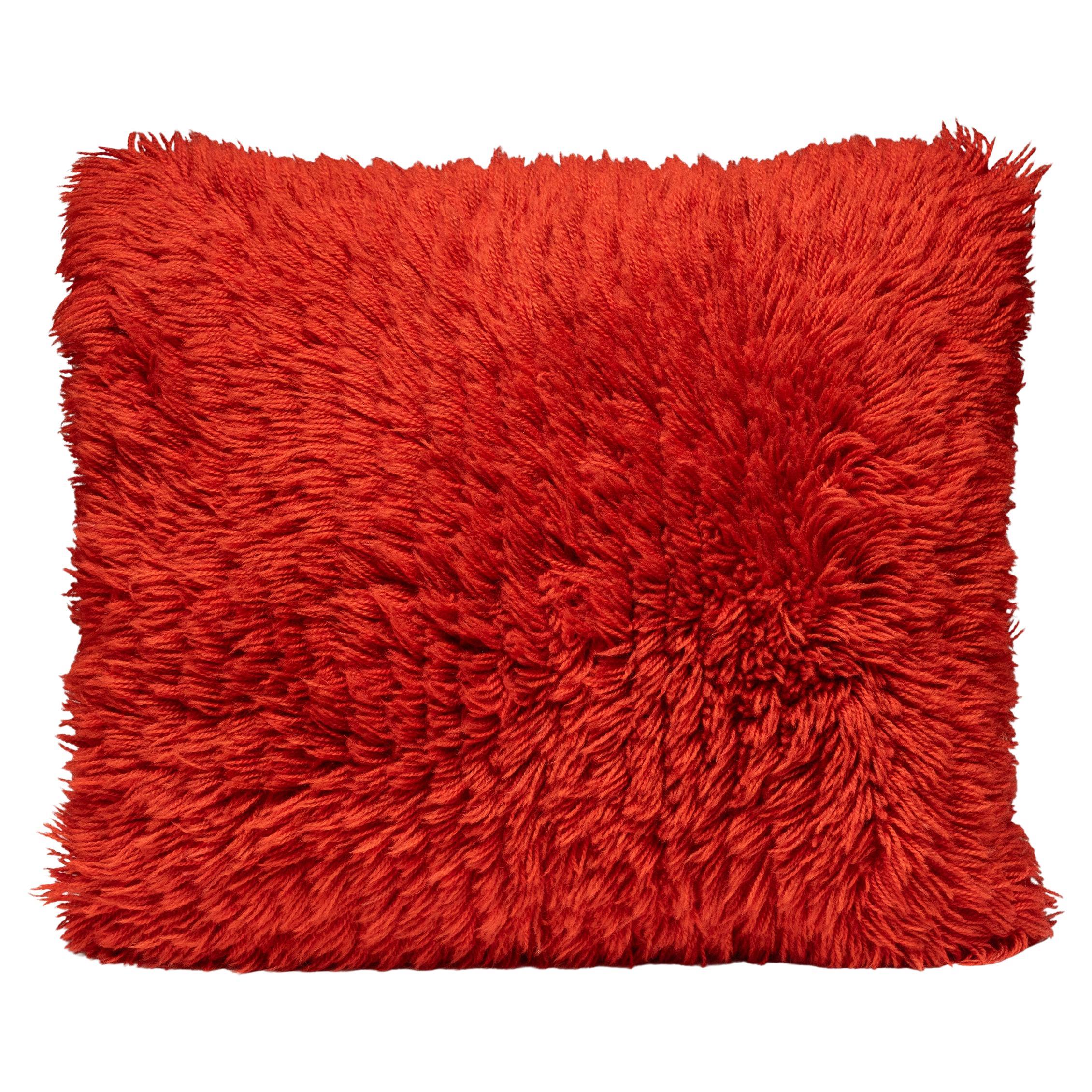 Finnish Rya Shag Pillow For Sale