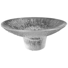 Finnish, Scandinavian Modern 
Starburst
 Crystal Centrepiece, Ittala, 1950s