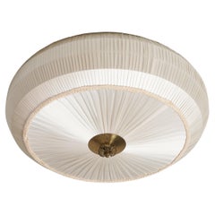 Finnish Silk Flush Mount, 1950/1960s