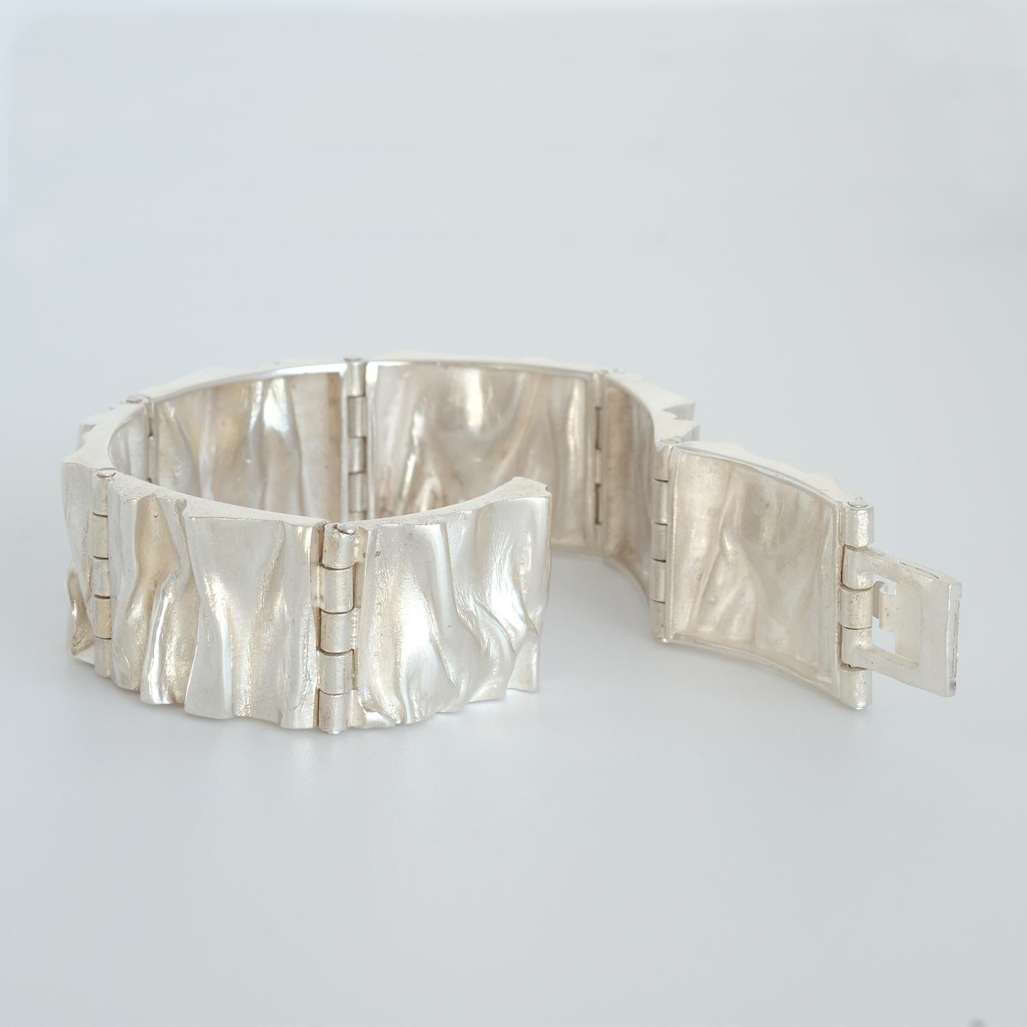 This sterling silver bracelet is called 