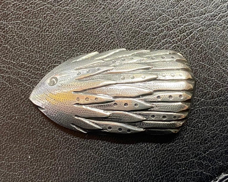 Vintage Sparkly Hedgehog Brooch – Crystal Animal Pin For Jackets, Hats, & Gifts