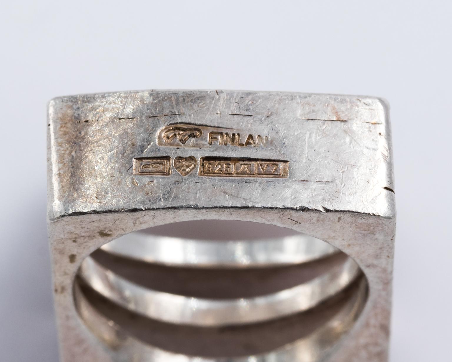 Sterling silver finnish ring 1