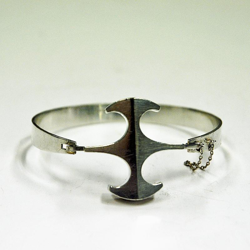 Donna Bracciale finlandese in argento sterling di Kultaseppä Salovaara, Åbo 1972 in vendita