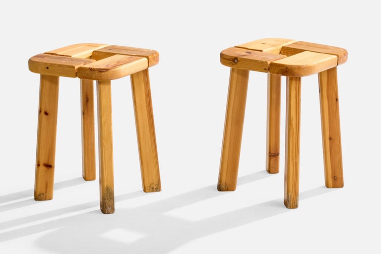 Finnsauna, Stools, Pine, Finland, 1970s For Sale at 1stDibs - Main Image