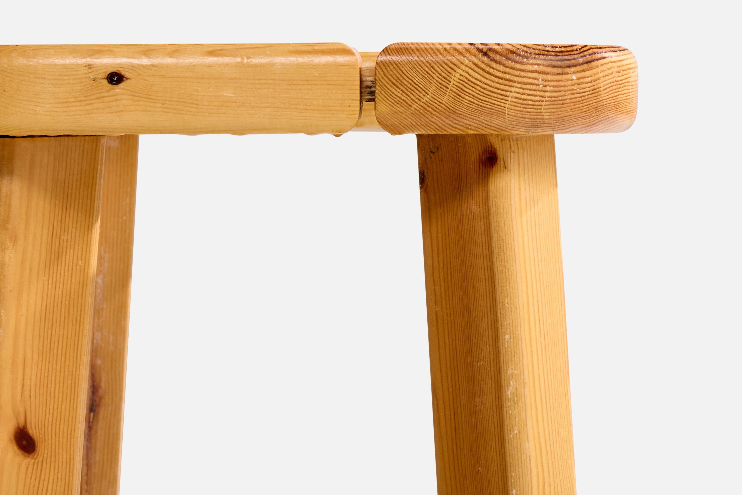 Late 20th Century Finnsauna, Stools, Pine, Finland, 1970s For Sale