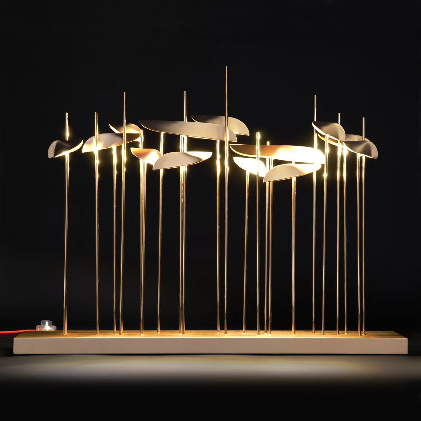 Lámpara de mesa grande Fins Italiano en venta