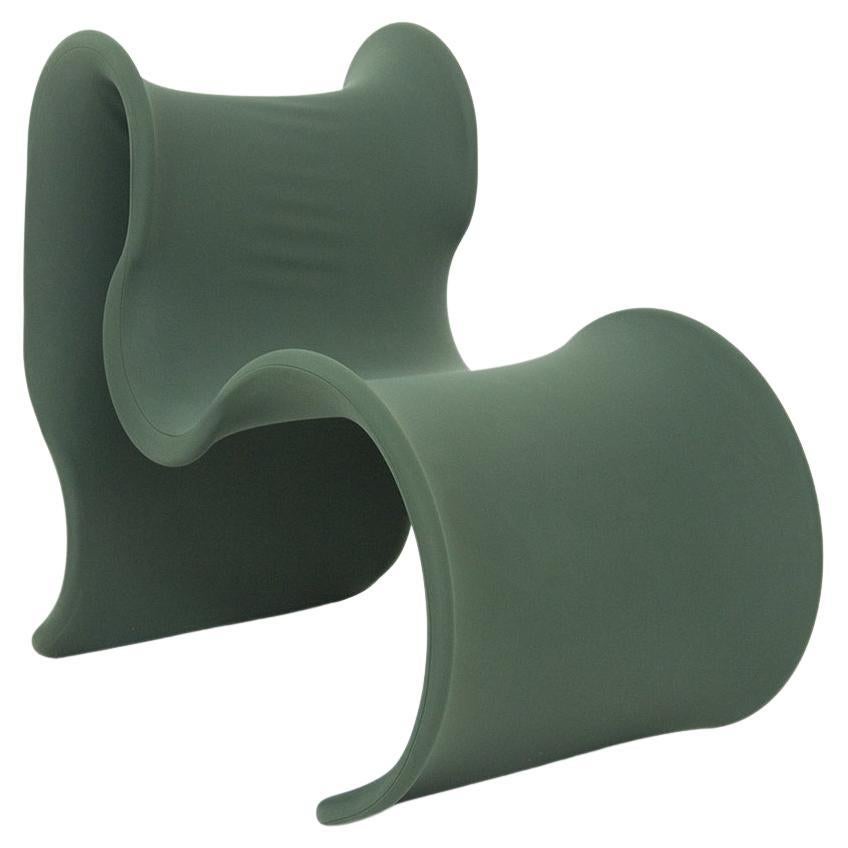 Fauteuil Fiocco vert foncé de Gianni Pareschi pour Busnelli en vente