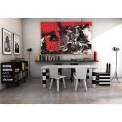 Fiocco Chair in Powder-Coated Aluminum by altreforme