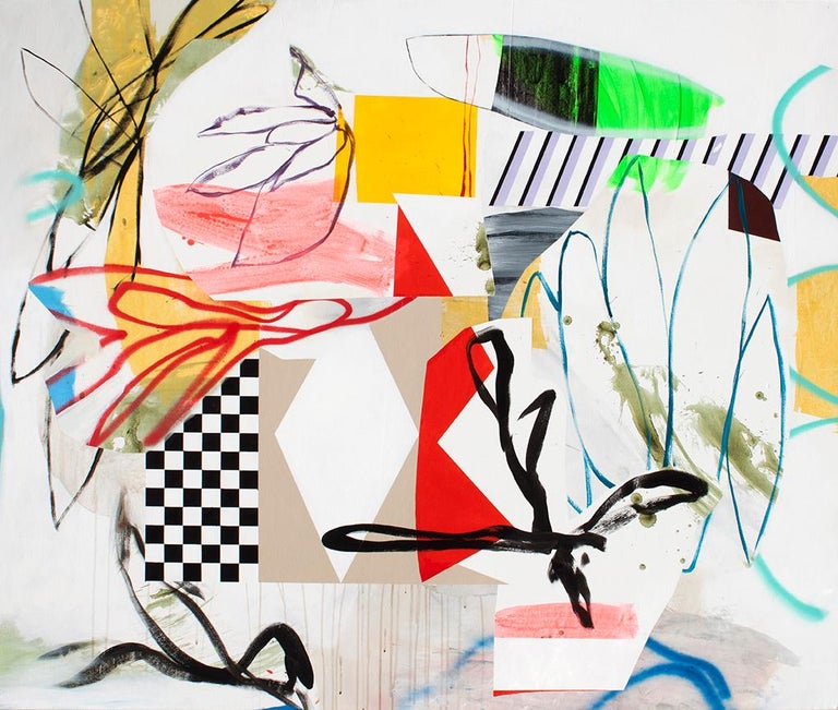 Fiona Ackerman Abstract Painting - 99 Yayas