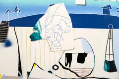 Power On - grande, narrativo, contemporaneo, astratto, acrilico su tela