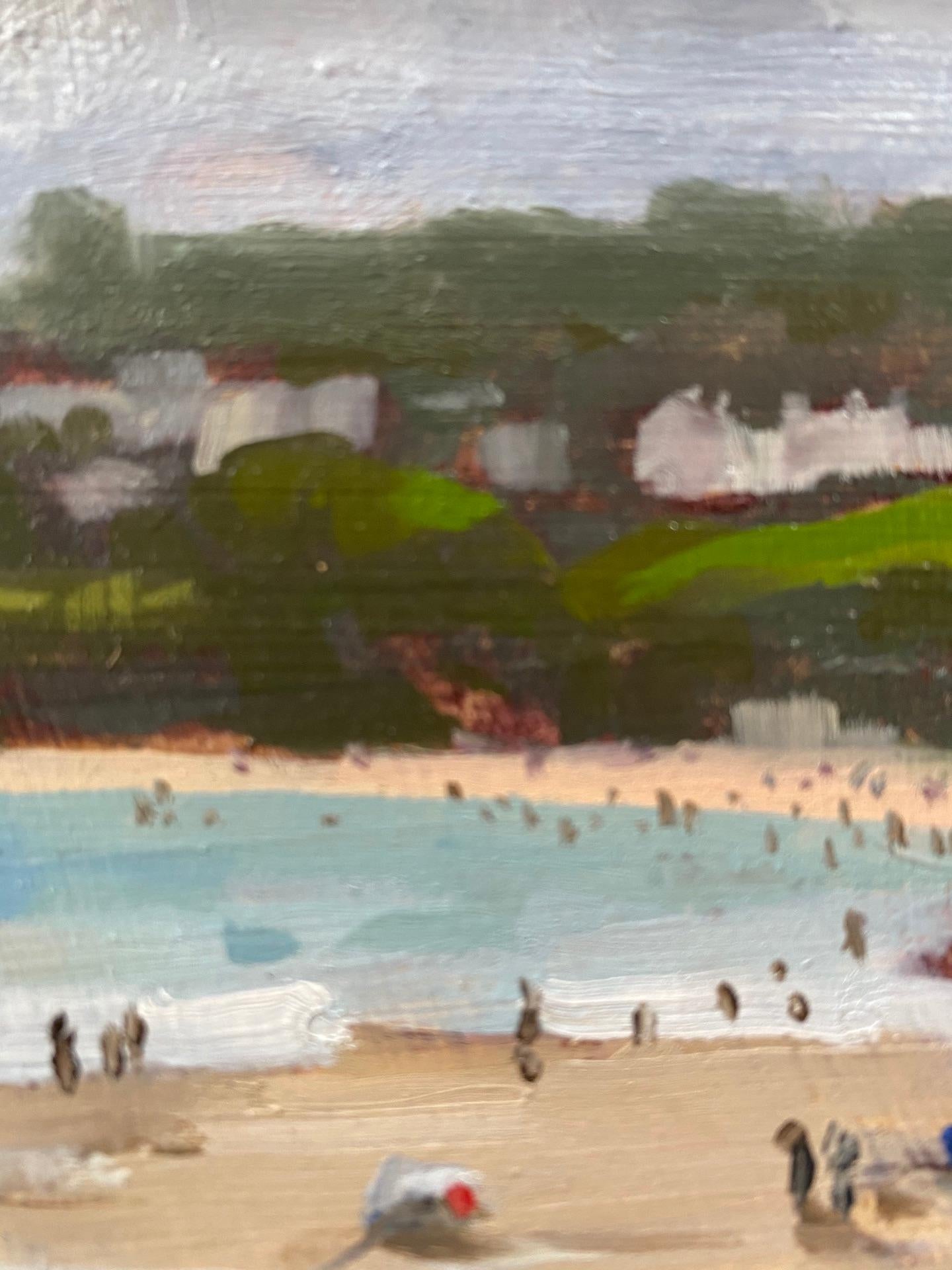 Fiona Carver, Summer in St Ives, Original Painting, Cornwall Art, Affordable Art For Sale 1