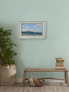 Summer Day at Whitesands Bay by Fiona Carver, Seascape, Coastal Art