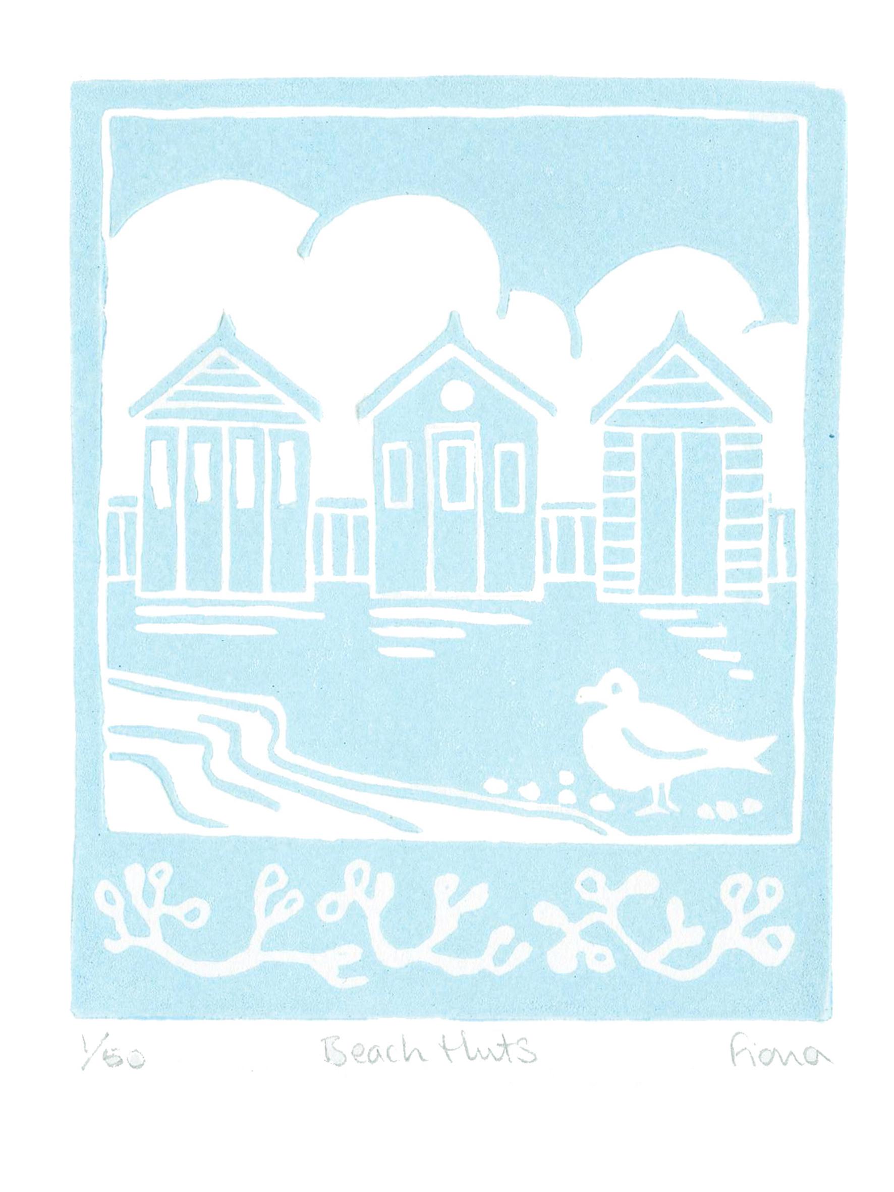 The Lighthouse, Beach Huts and Sailing diptych

Overall size cm : H20 x W60


The Lighthouse linocut is a simple yet dramatic print with the billowing clouds, towering lighthouse and crashing waves. It is one of Fiona’s favourite prints and has been
