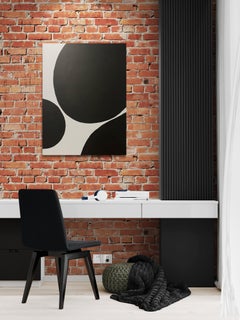 Essere l'altro me stesso - quadro astratto minimalista originale - Arte contemporanea