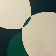 The Heat of the Night - Abstraktes minimalistisches Gemälde - Zeitgenössische Kunst