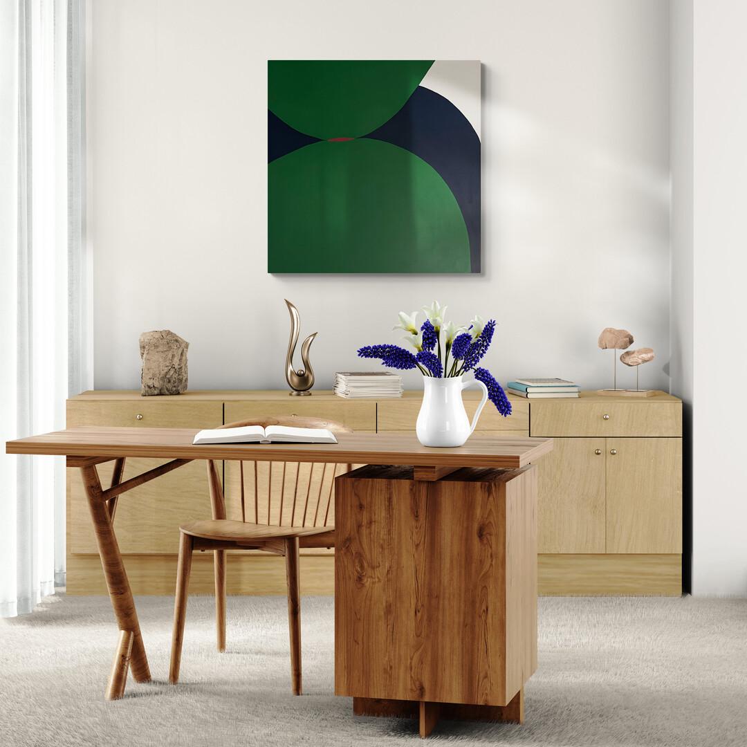 Perilous Rejection-original abstract minimalist painting-contemporary Art For Sale 1