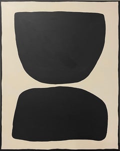Völlige Unverschämtheit-abstraktes minimalistisches Originalgemälde-zeitgenössische Kunst