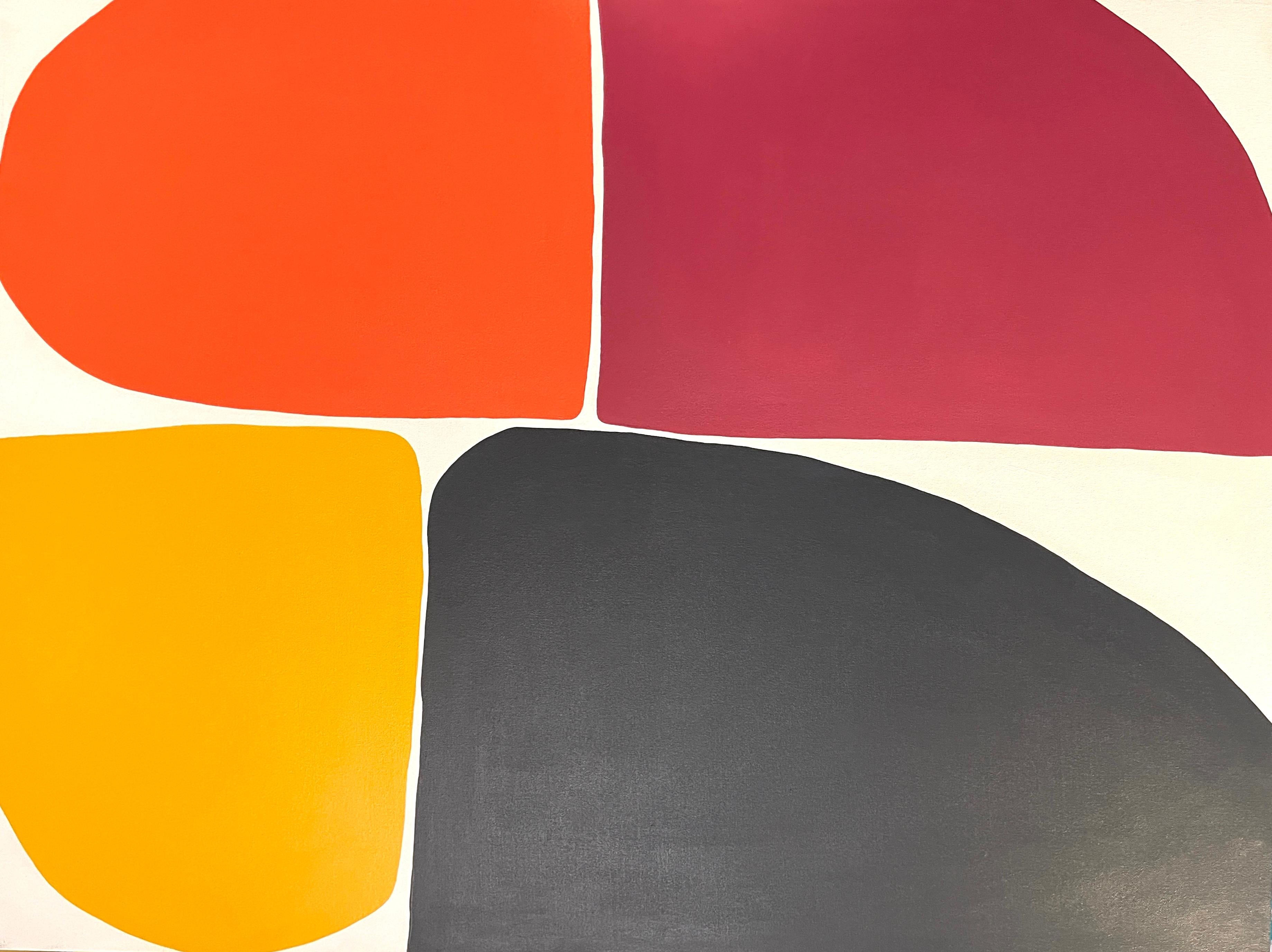 We Are Family - original abstract minimalist painting - contemporary Art