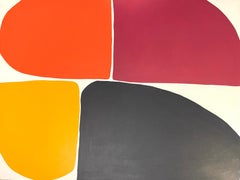 We Are Family - original abstraktes minimalistisches Gemälde - zeitgenössische Kunst