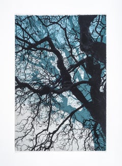 Branches Blue, Limited edition print, Landscape, Tree, Nature art