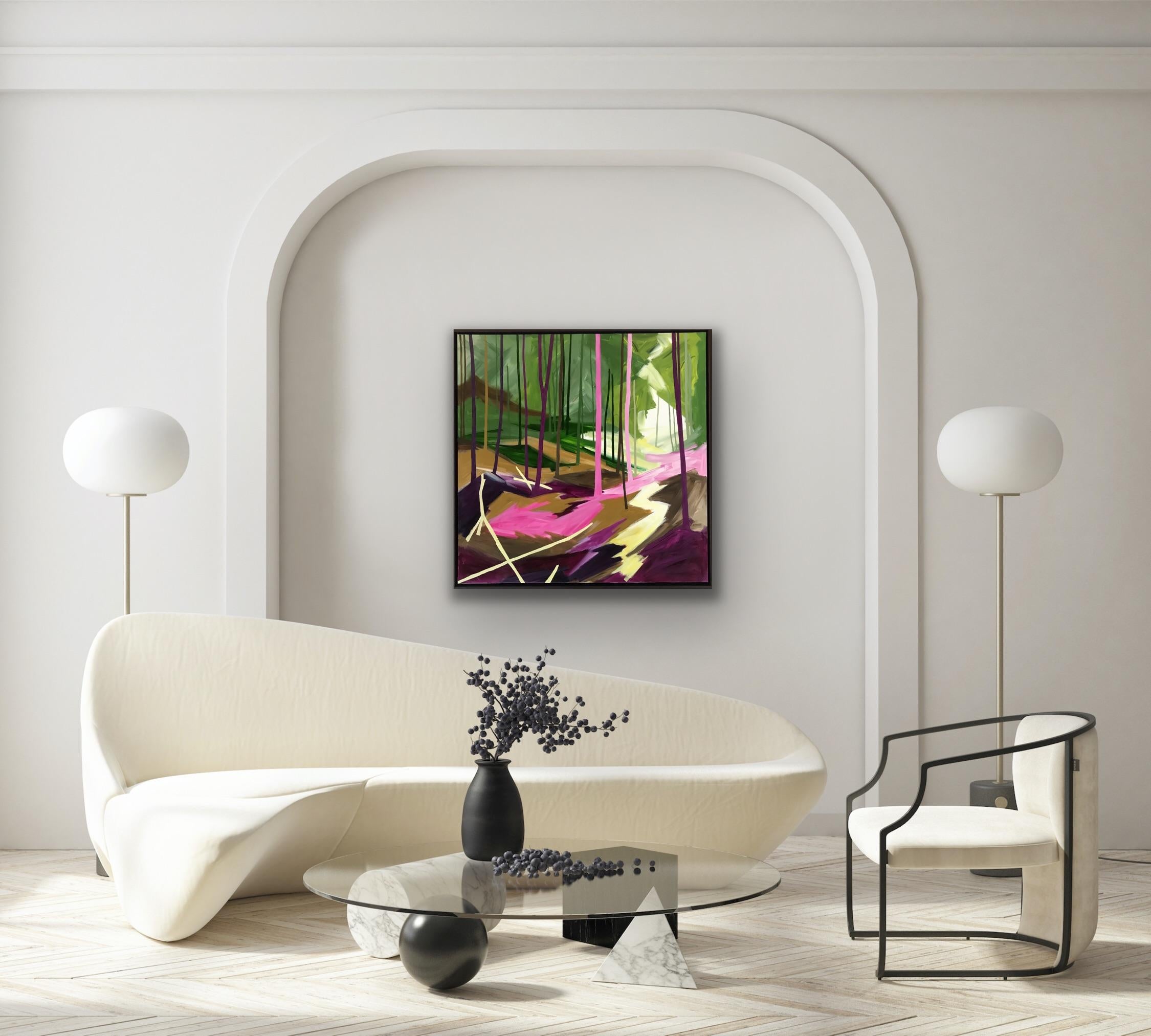 Clamber, Fiona Pearce, Pintura original, Pintura de paisaje, Arte contemporáneo en venta 6