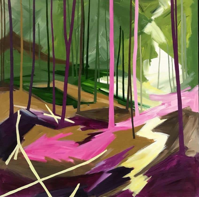 Stuart Roper - Winter Pond For Sale at 1stDibs | stuart roper artist