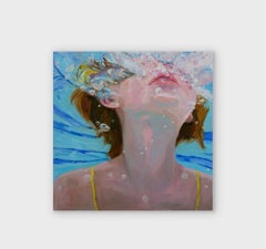 "Breathe" Original Oil on Panel, 2024