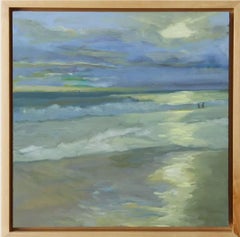 Impressionist Seascape, "Twilight Beach"