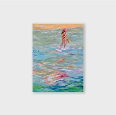 "Water Baby" Original Oil on Canvas, 2024