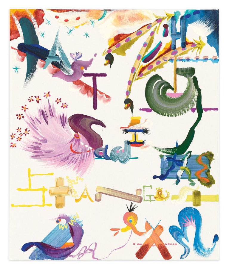 Fiona Rae - Drawing (last night I saw the strangest dream) For Sale at ...