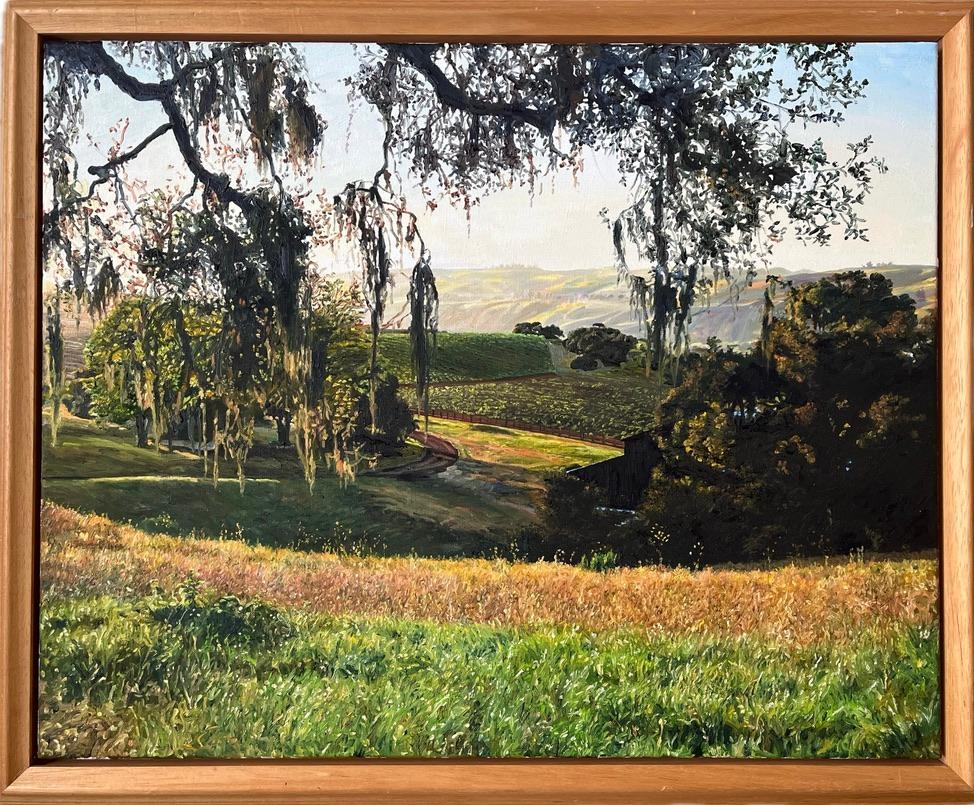 Fionnuala Boyd & Leslie Evans Contemporary Art, Talinda Oaks, California - Painting by Fionnuala Boyd and Leslie Evans