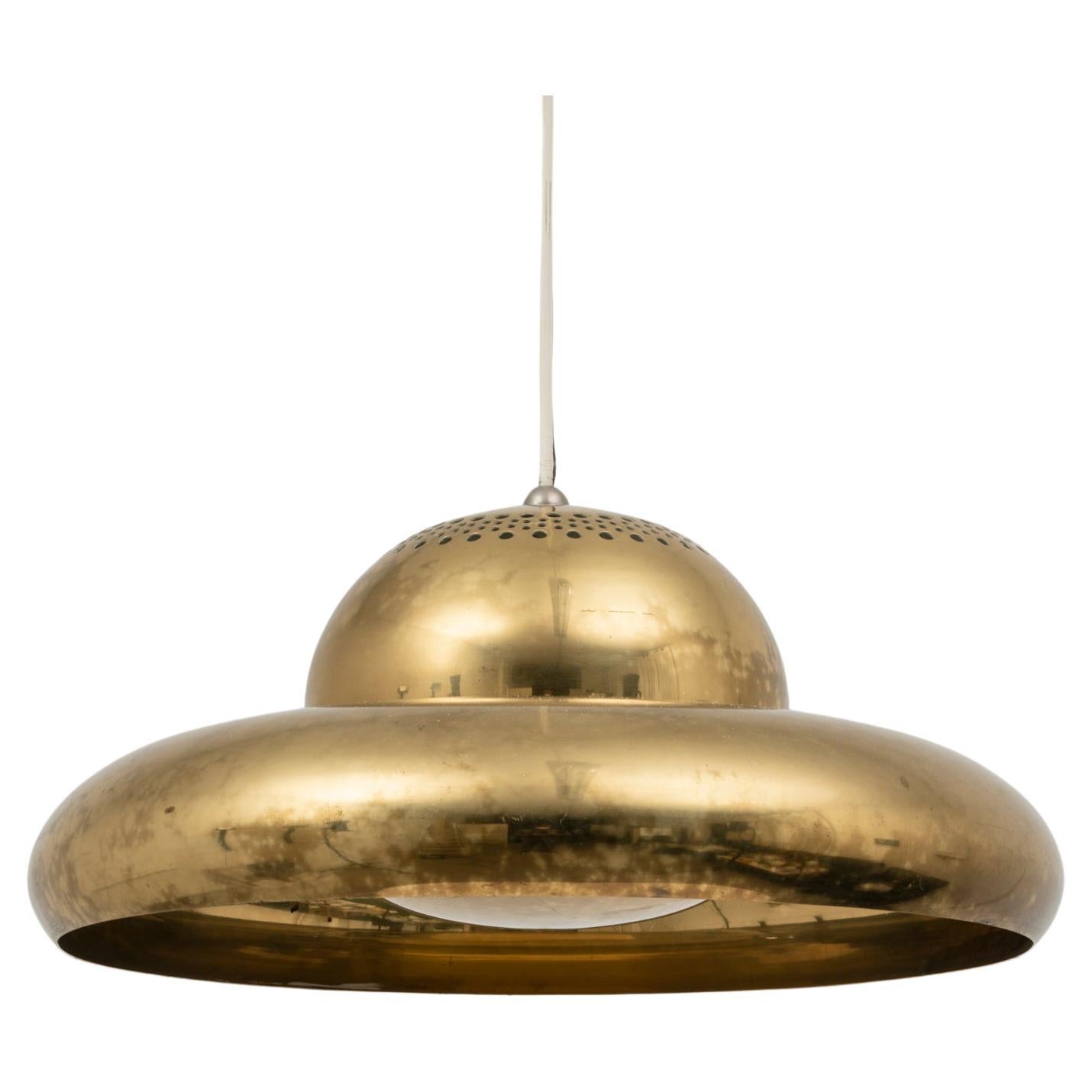 "Fior di Loto" Brass Pendant Lamp by Afra & Tobia Scarpa for Flos 1962