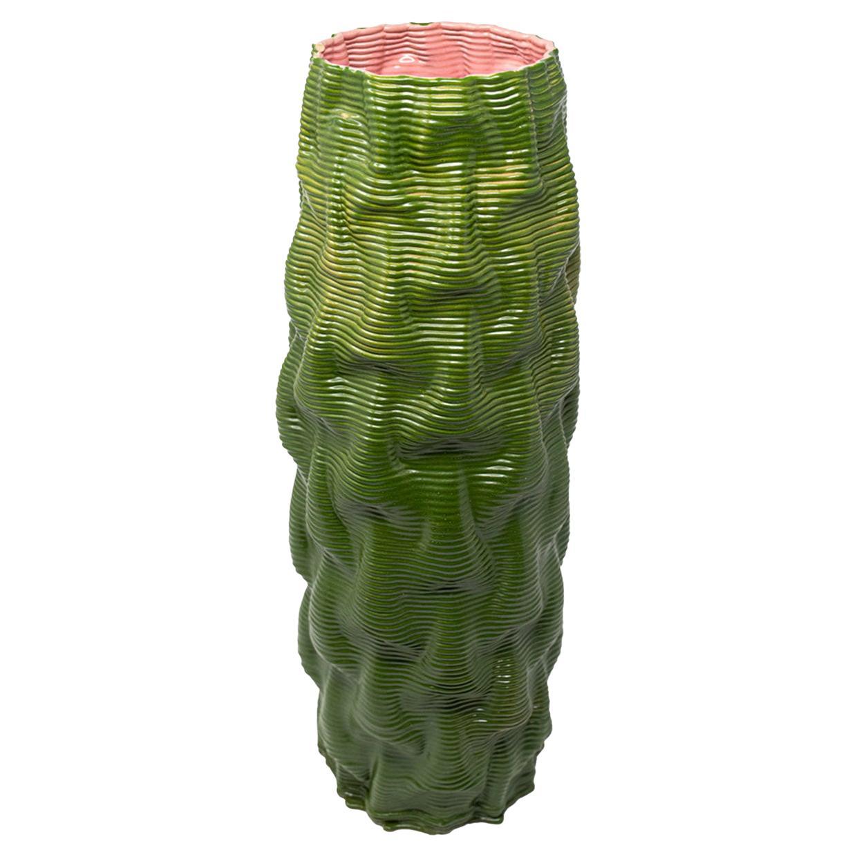 Fiordo Green Vase