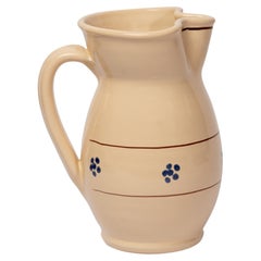 Caraffa Fiore in crema, Ceramica