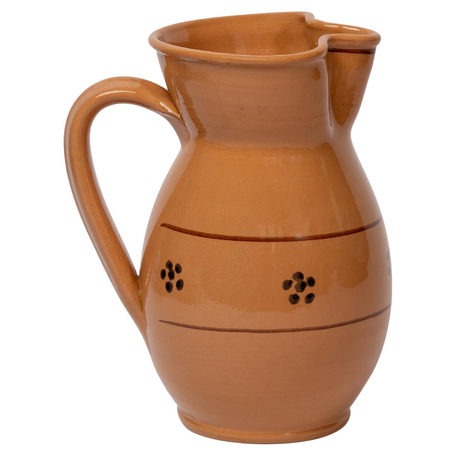 Caraffa Fiore in terracotta, Ceramica