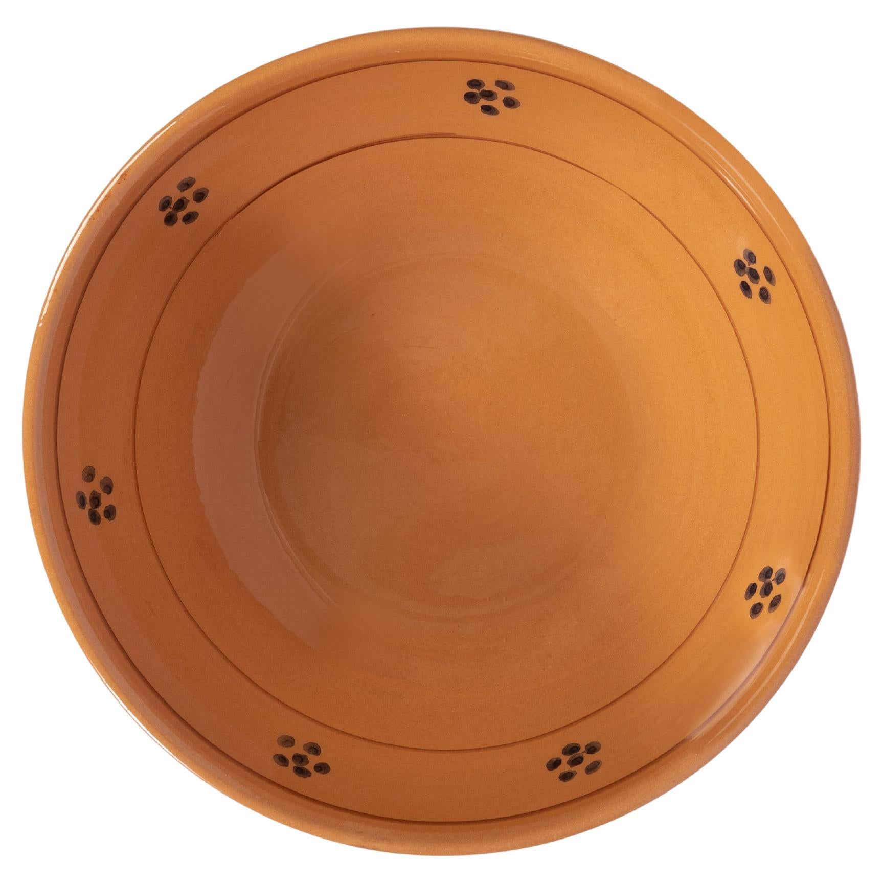 Ciotola grande Fiore in terracotta, Ceramica