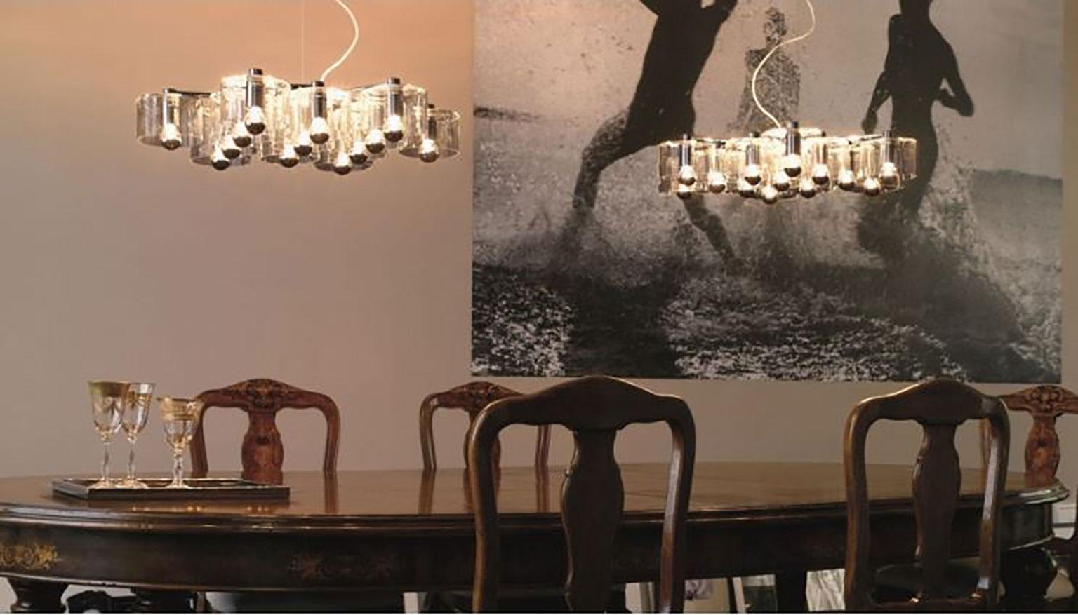 Fiore Suspension Lamp by Marta Laudani & Marco Romanelli for Oluce In New Condition For Sale In Brooklyn, NY