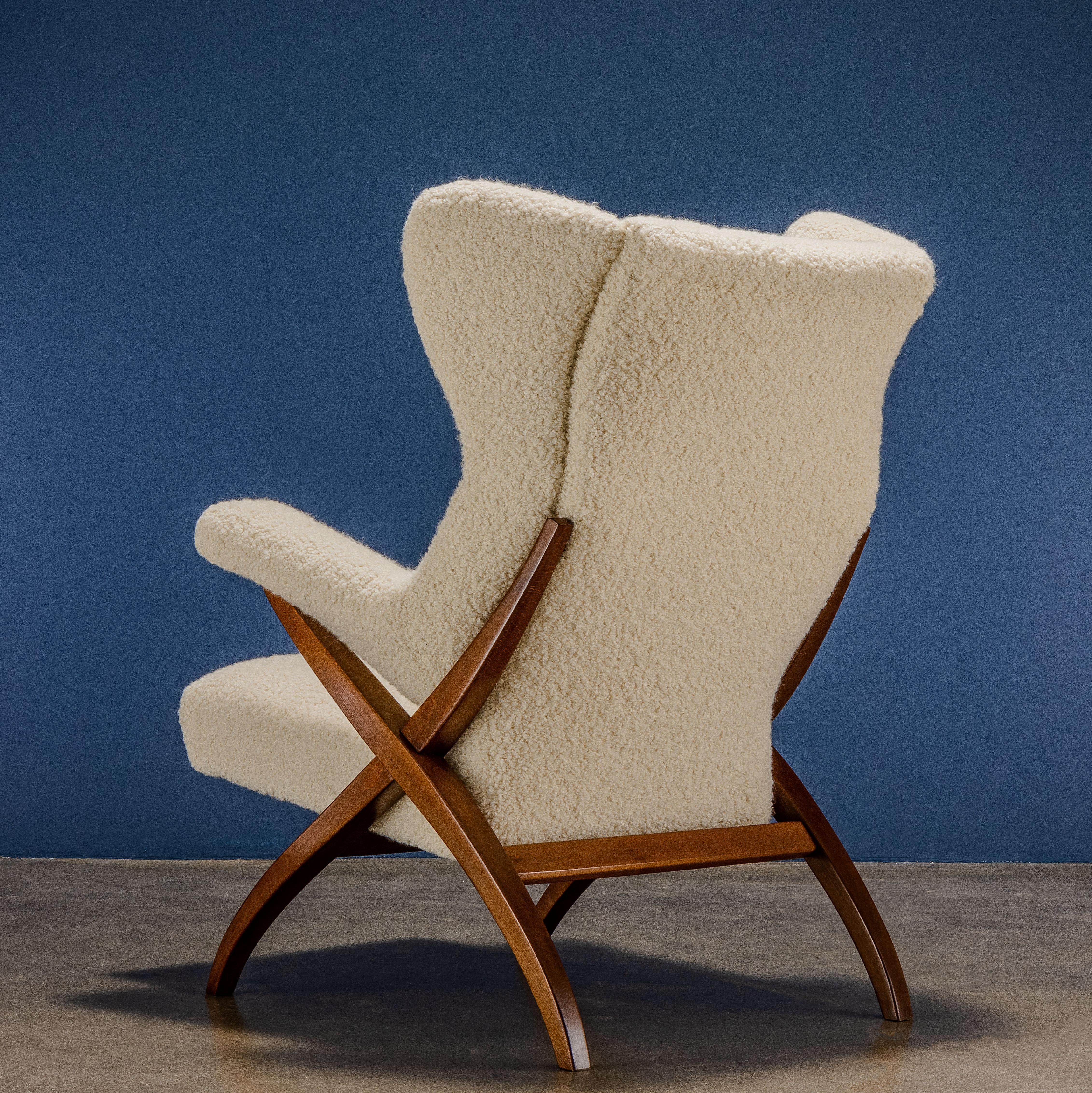 Italian Fiorenza Armchair, by Franco Albini, 1950s