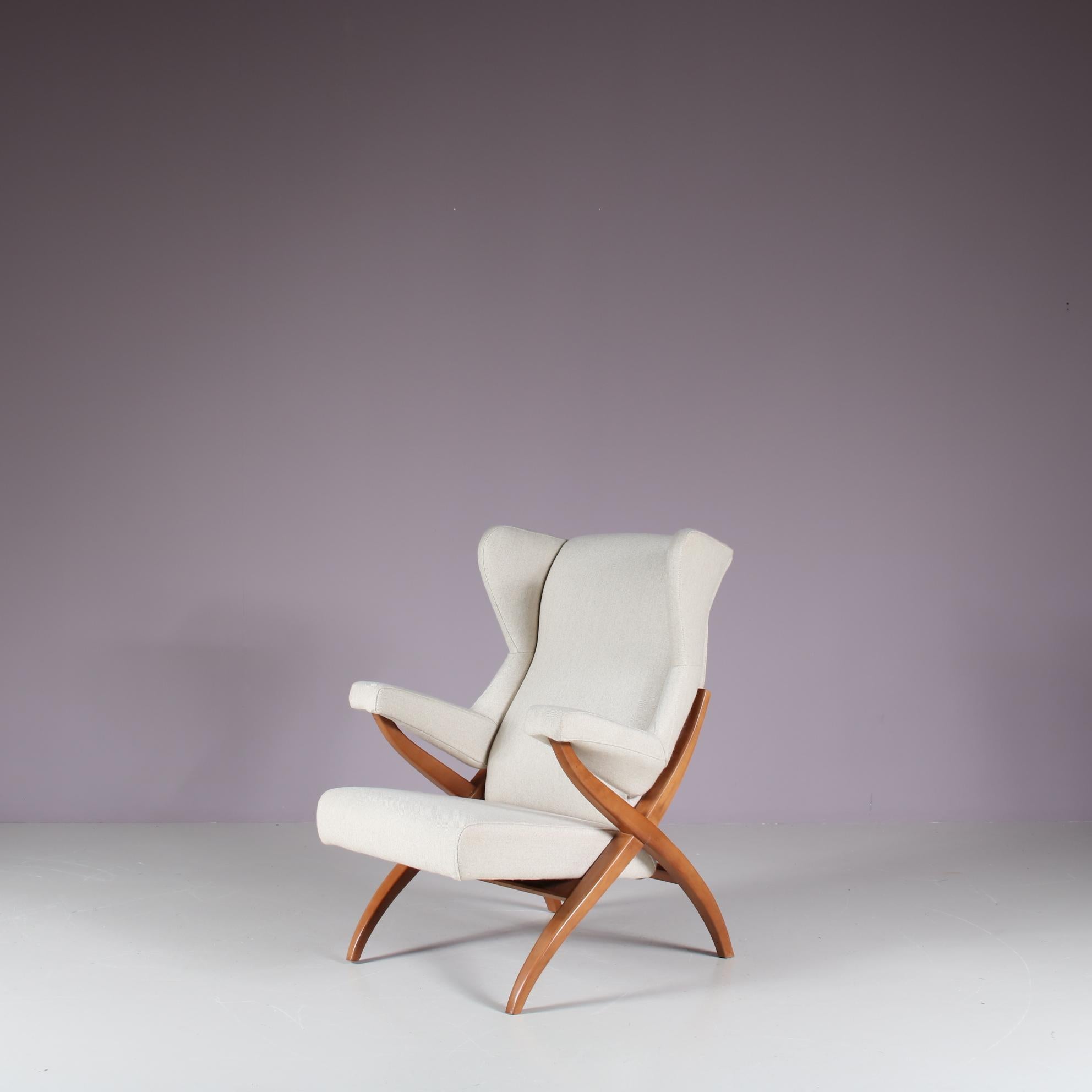 20th Century “Fiorenza” Chair by Franco Albini or Arflex, Italy 1970