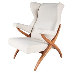 Vintage “Fiorenza” Chair by Franco Albini or Arflex, Italy 1970