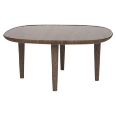 Fiori Coffee Table 65 in Dark Stained Oak by Poiat