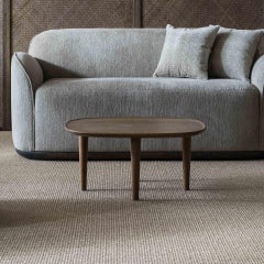 Fiori Coffee Table 65 in Dark Stained Oak by Poiat