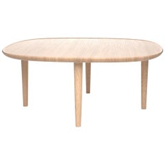 Fiori Table 85 in Oak by Poiat