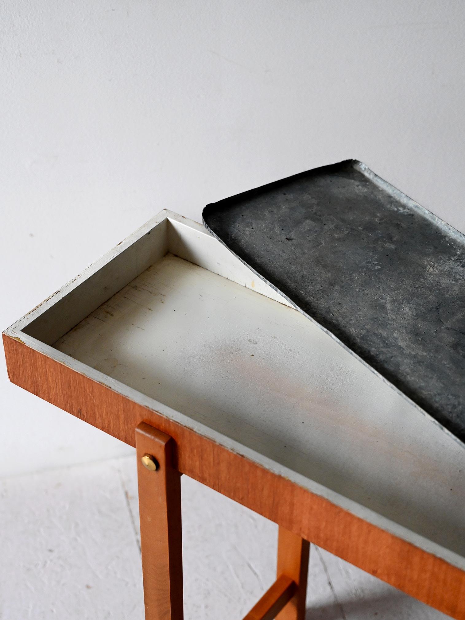 Mid-20th Century Scandinavian vintage teak planter For Sale