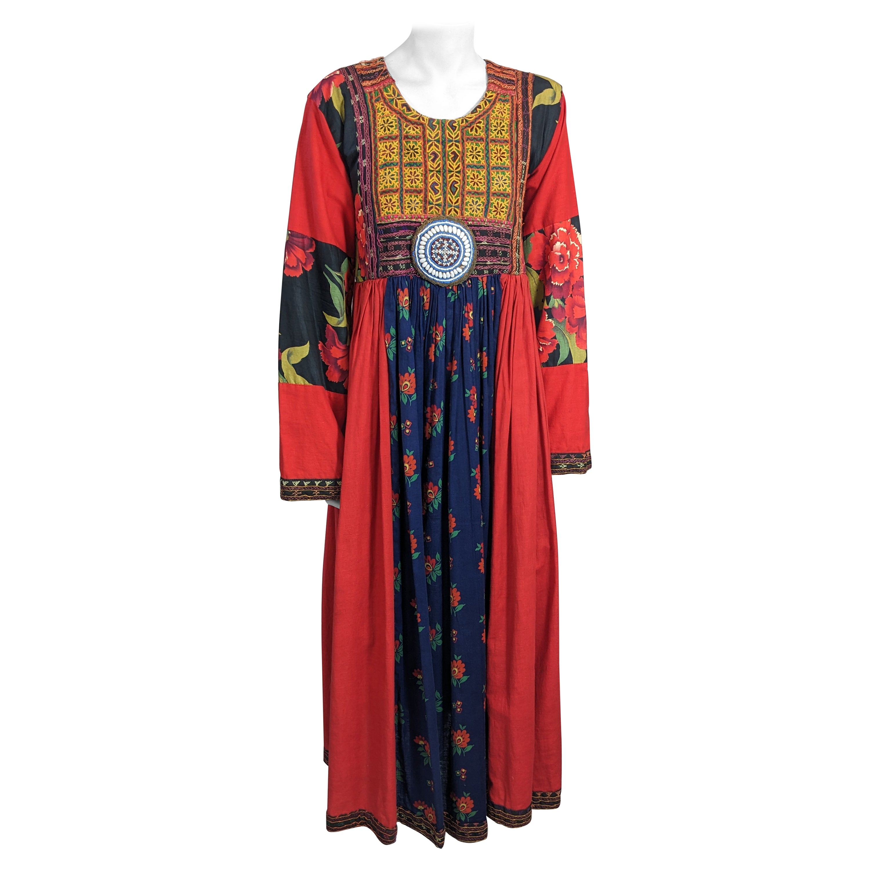 Fiorucci Maxi Patchwork Bohemien in vendita