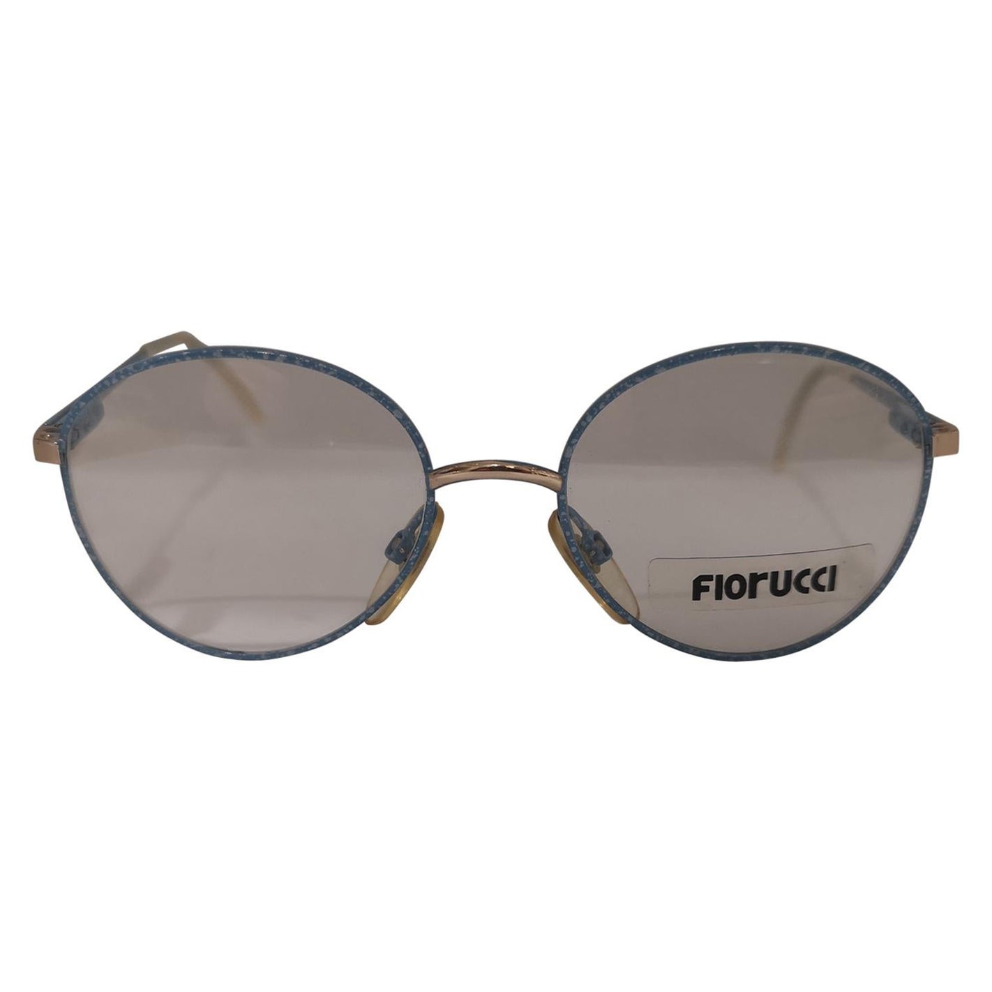 Lunettes Fiorucci à monture bleu clair NWOT en vente