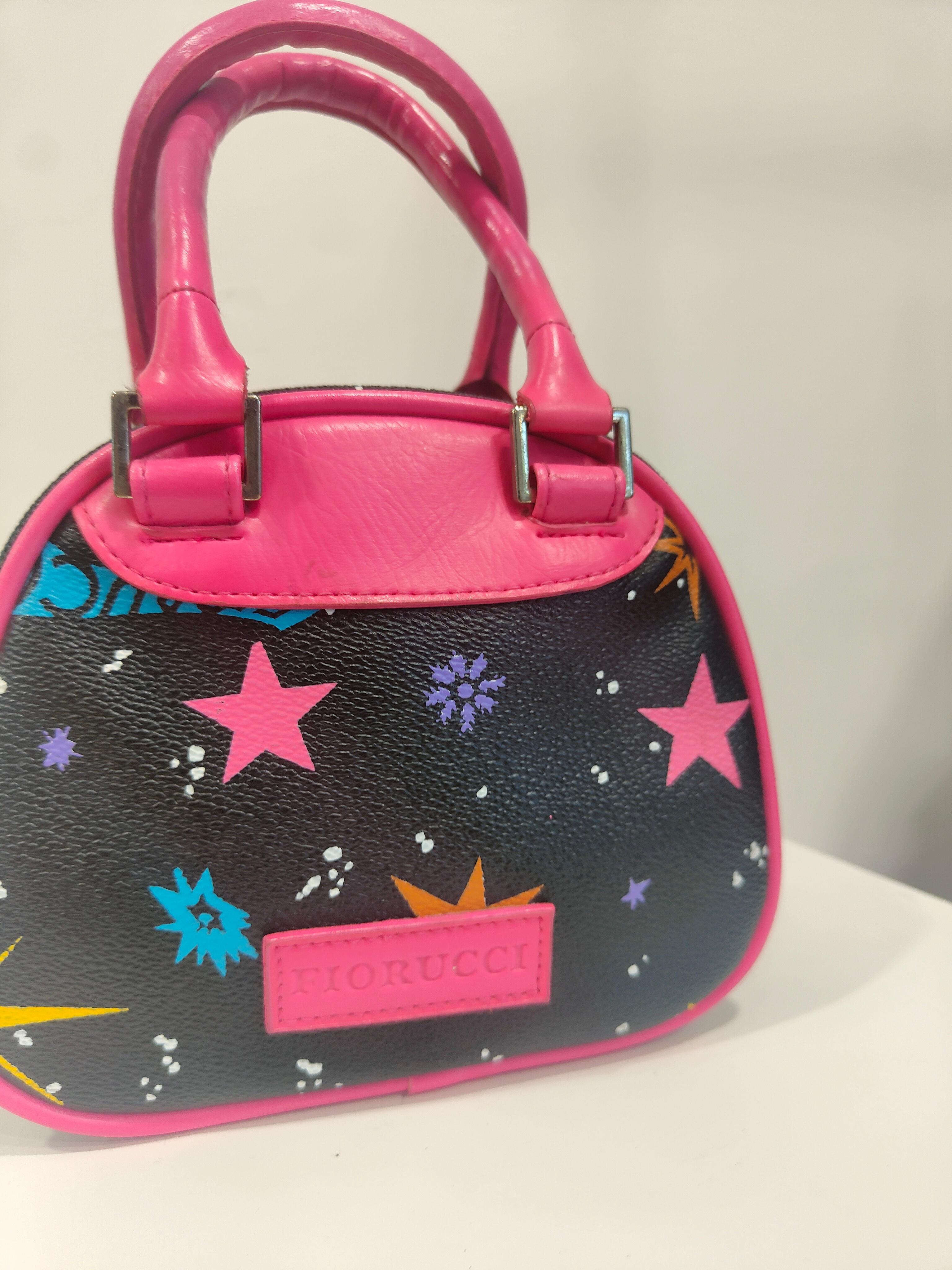 Borsa a mano in pelle multicolore Fiorucci In condizioni buone a Capri, IT
